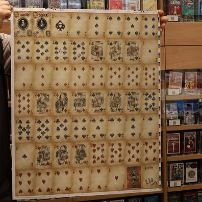 Uncut Sheet - Bicycle Klek Entos